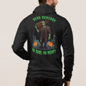 🖤 Black Frankenstein Halloween Sweatshirt 💀 U 🎃 (Rückseite)
