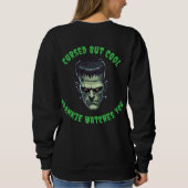 🖤 Black Frankenstein Halloween Sweatshirt 💀 U 🎃 (Rückseite)