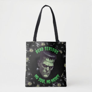 🖤 Black Frankenstein Halloween Tobag Tasche