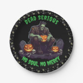 🖤 Black Frankenstein Paper Teller 💀 🎉 (Vorderseite)
