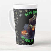 🖤 Black Frankenstein Tasse 💀 ☕ (Linke Ecke)
