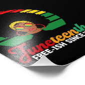 Black Freedom Free Ish seit 1865 19. Fotodruck (Ecke)