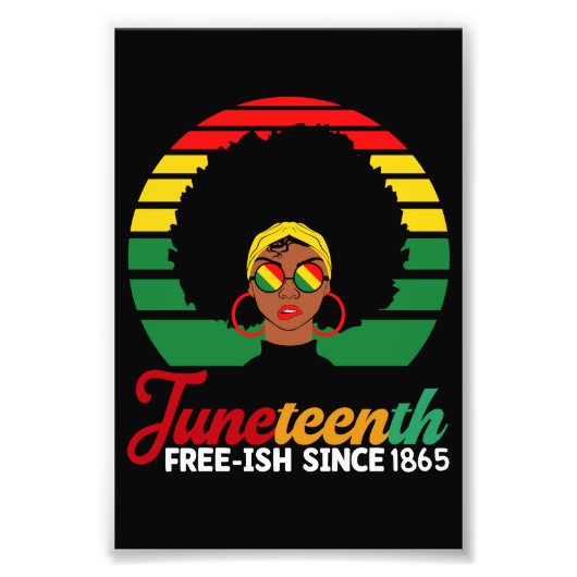 Black Freedom Free Ish seit 1865 19. Fotodruck (Vorne)