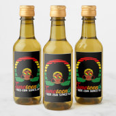 Black Freedom Free Ish seit 1865 19. Weinetikett (Flaschen)