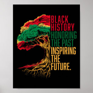 Black Freedom History Afro American Celebrate June Poster