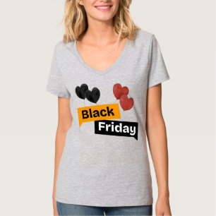 Black Friday Ballons – Graues großes Geschäft für T-Shirt