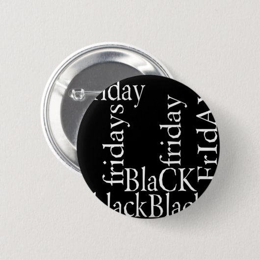 Black Friday Design Button (Vorne & Hinten)