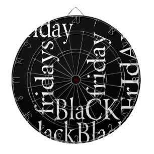 Black Friday Design Dartscheibe