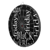 Black Friday Design Dartscheibe (Vorderseite rechts)