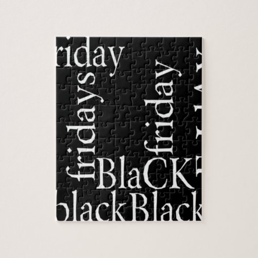 Black Friday Design Puzzle (Vertikal)