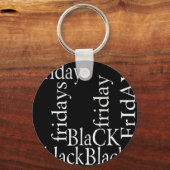 Black Friday Design Schlüsselanhänger (Vorderseite)