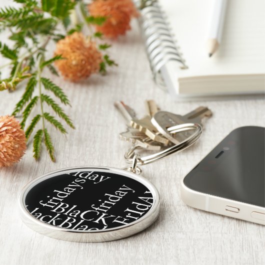 Black Friday Design Schlüsselanhänger (Seite)