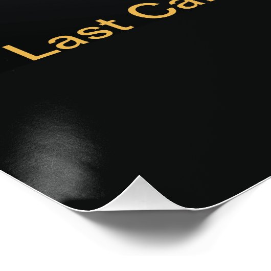 Black Friday  Poster (Ecke)