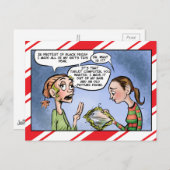 Black Friday Protest hausgemachte Geschenke Gruß Postkarte (Vorne/Hinten)