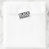 Black Friday Retail Sticker Werbeaktion (Tasche)