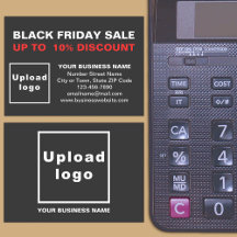 Black Friday Sale auf der Black Enclosure Card