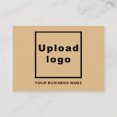 Black Friday Sale auf hellbraune Umschließungskart Begleitkarte (Rückseite)