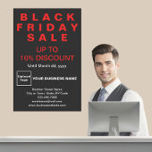 Black Friday Sale Black Poster