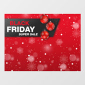 Black Friday Sale Fensteraufkleber (Blatt)