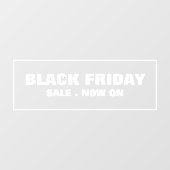 Black Friday Sale Fensteraufkleber (Blatt)