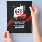 Black Friday Sale Flyer (Hand)