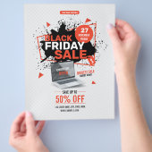 Black Friday Sale Flyer (Hand)