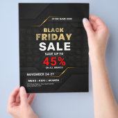 Black Friday Sale Flyer (Hand)