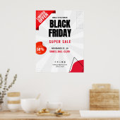 Black Friday Sale Flyer, Business Sale Poster (Küche)