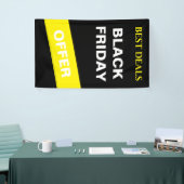 Black Friday Sale Modern Business Promotion Banner (Messeveranstaltung)