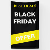 Black Friday Sale Modern Business Promotion Banner (Vertikal)