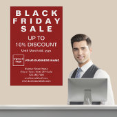 Black Friday Sale Red Poster