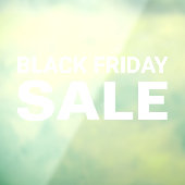 Black Friday Sale Sign Fensteraufkleber (Blatt 3)