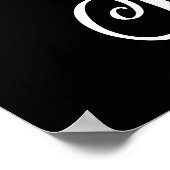 Black Friday Sale Sign, Retail Store Sale Poster (Ecke)