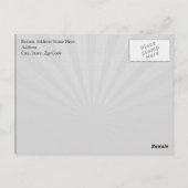 Black Friday Shopping Team Postkarte (Rückseite)