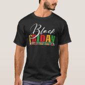 Black Friday Shopping Team T-Shirt (Vorderseite)