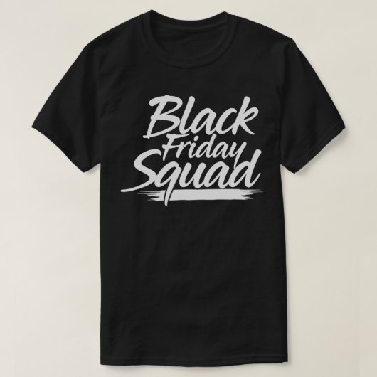 Black Friday Squad Funny Christmas Erntedank Sh T-Shirt (Design vorne)