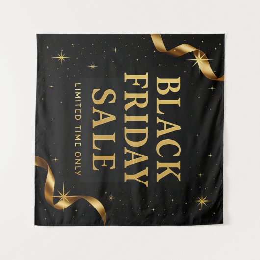 Black Friday  Wandteppich (Vorderseite (Horizontal))