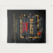 Black Friday  Wandteppich (Vorderseite (Horizontal))