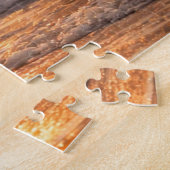 Black Friesian Horse at Sunset, Powerful Beach Run Puzzle (Seite)