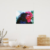 Black Frizzle (Bugsy) Poster (Küche)