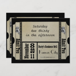 Black Funky Textured Wirbel Wedding Response Cards Einladung