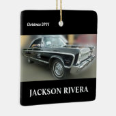 Black Fury Classic Car Keramikornament (Rechts)