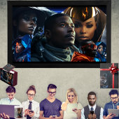 Black Future Poster Geschenkpapier