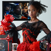 Black Future Poster Seidenpapier