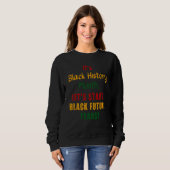 Black Future Years Black History Month 2023 Melani Sweatshirt (Vorne ganz)
