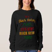 Black Future Years Black History Month 2023 Melani Sweatshirt (Vorderseite)