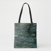 Black Galaxy Tote Bag Tasche (Vorderseite)