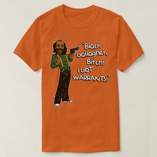 Black Gallagher I GOT GARANTIEN T-Shirt (Design vorne)