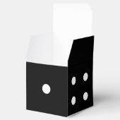 Black Gaming Dice Geschenkschachtel (Geöffnet)