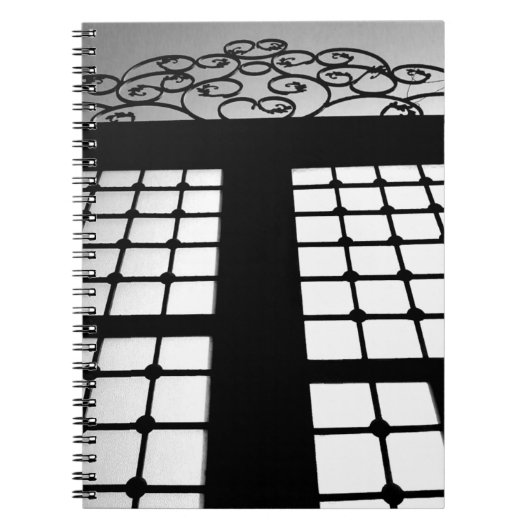 Black Gate Design Notizblock (Vorderseite)